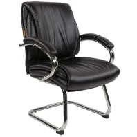 Кресло Chairman CH423 V (экокожа черная)