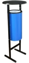 Урна уличная Титан СтритЛайн СЛ-250 (синяя)
