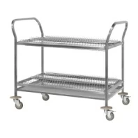 Тележка для сушки посуды ТДПп 900x600x1060 «Profi Inox» (3 уровня)
