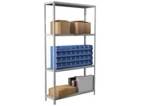 Стеллаж металлический MS 160/70x30/4м