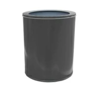 Корзина для бумаг Титан К250 низкая (серая)