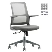 Кресло Elf (сетка серая/ткань серая)