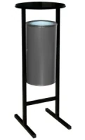 Урна уличная Титан СтритЛайн СЛ-250 (серая)