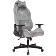Кресло геймерское Knight N1 Fabric (ткань серая Light-19)