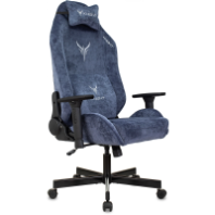 Кресло геймерское Knight N1 Fabric (ткань синяя Light-27)